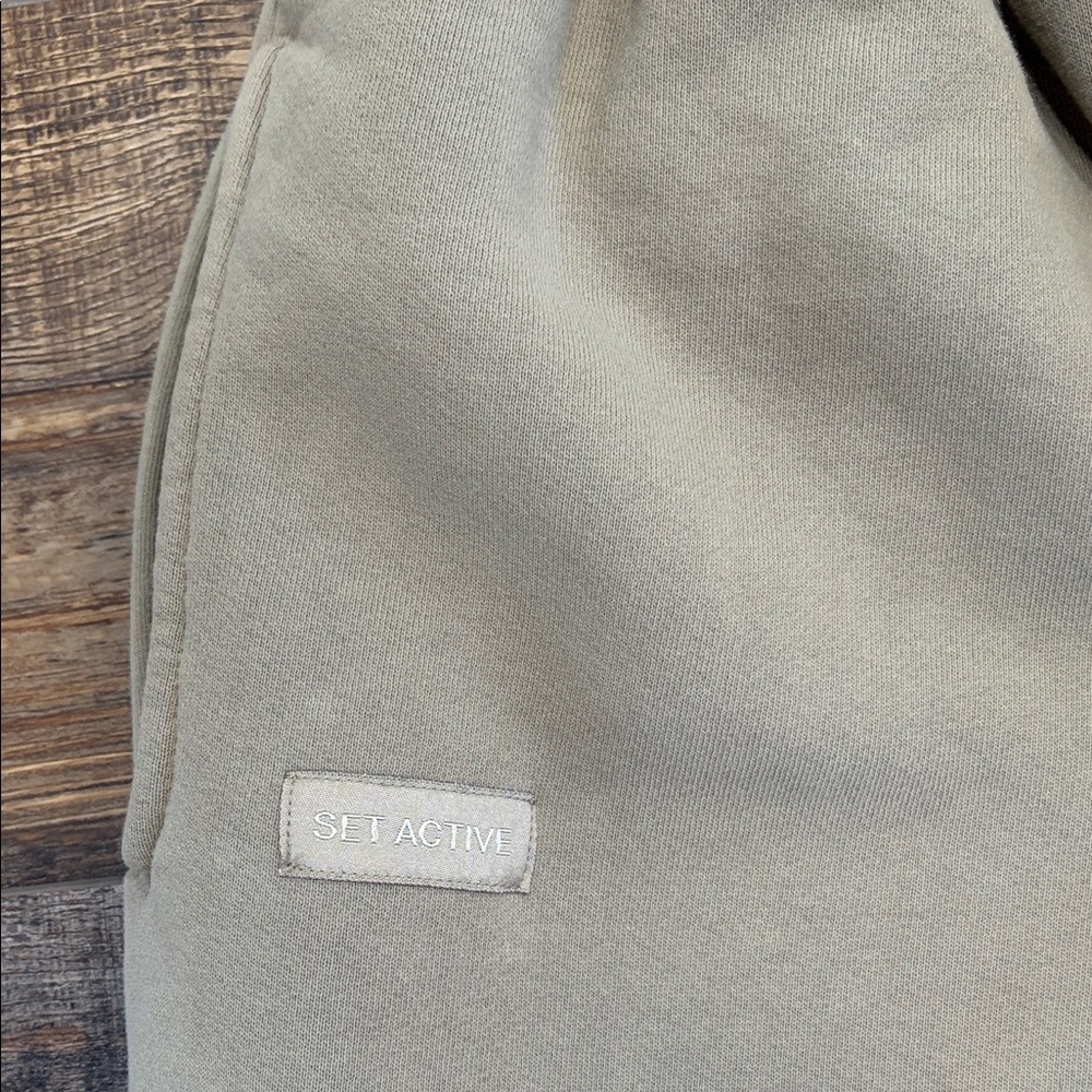 SET Active Light Gray Sweatpants - image 2